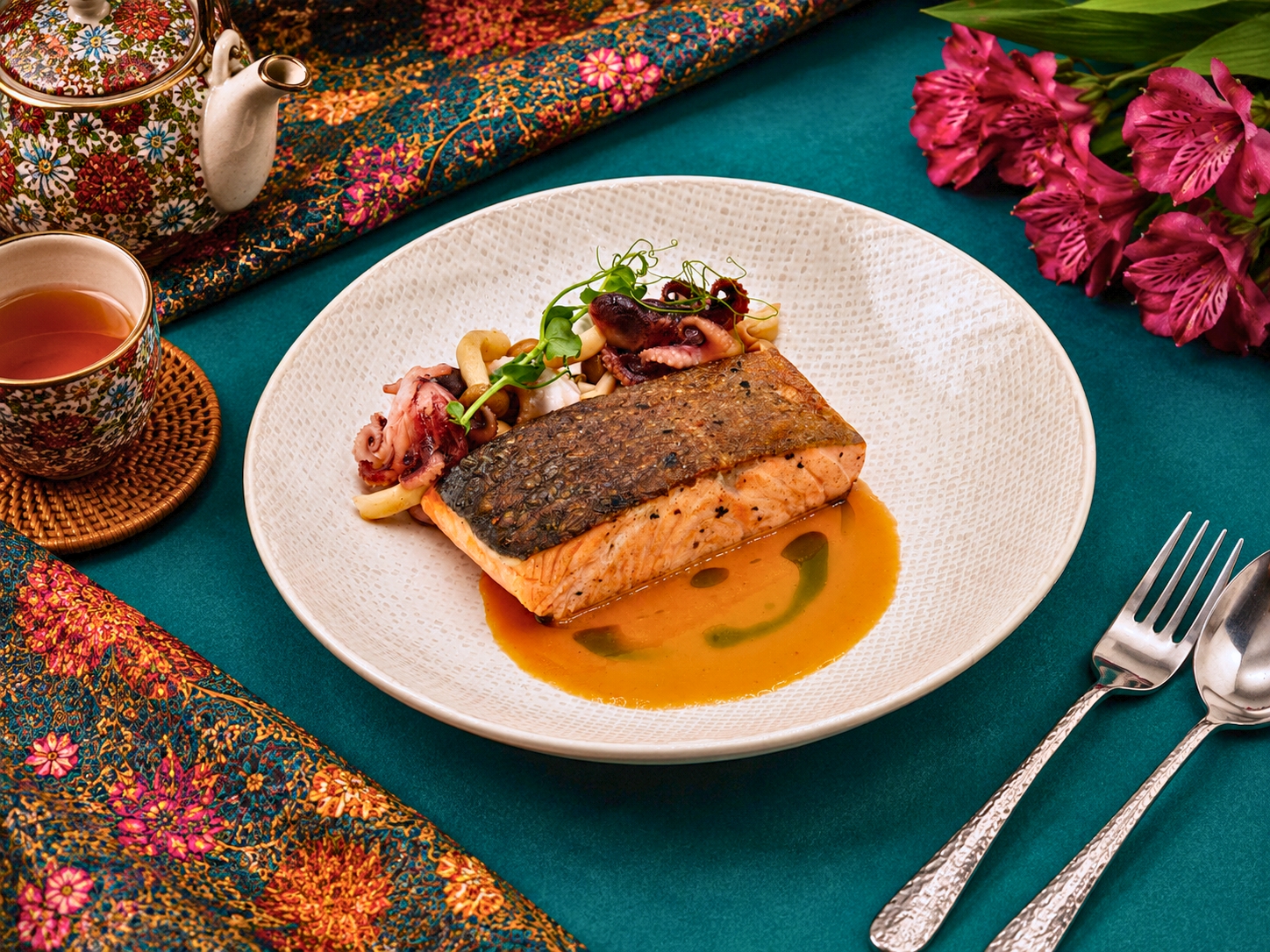 Hotel Indigo Singapore Katong, Baba Chews 2026 launches new Charred Tom Yum Salmon
