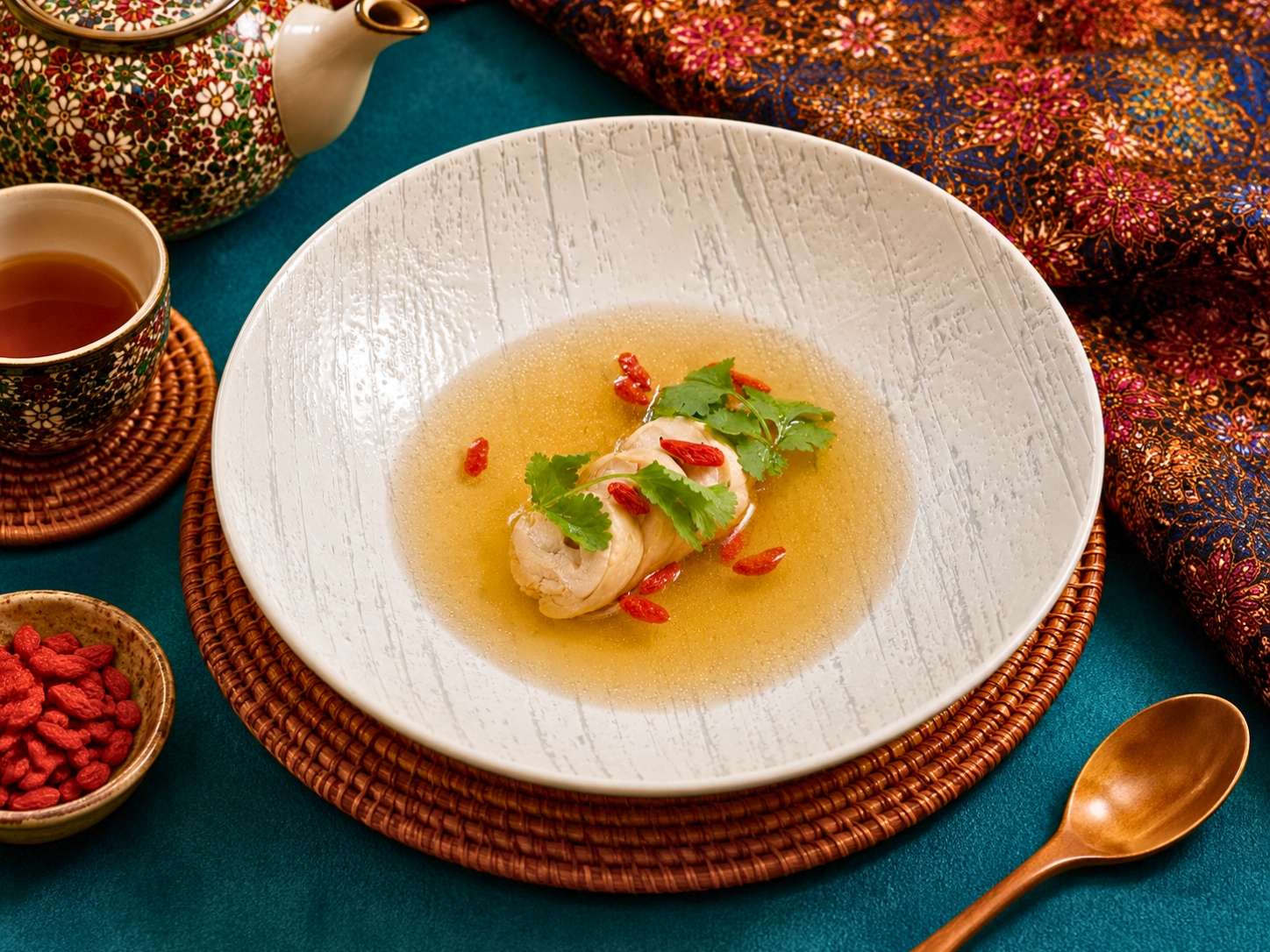 Drunken Chicken Soup