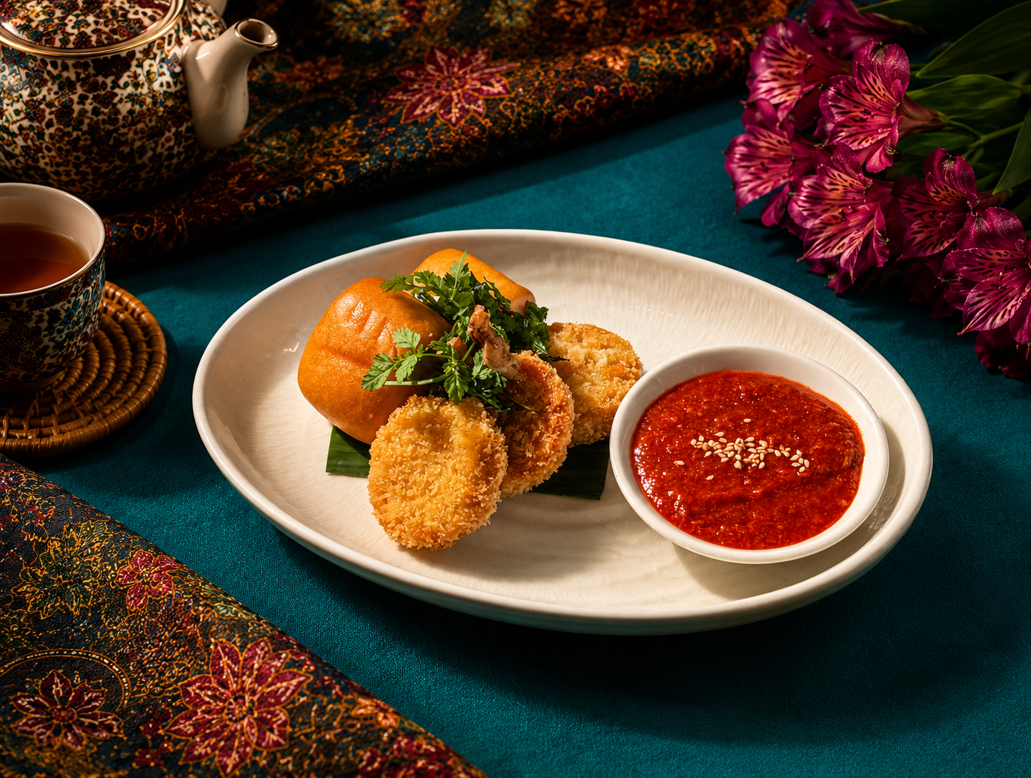 Chilli Crab Cake