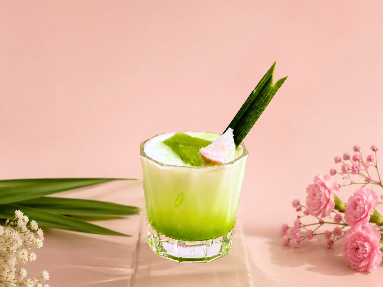 Pandan Coconut Cooler