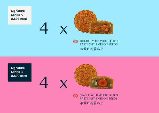 Hotel Indigo Singapore Katong Mid autumn Mooncake 2026 Signature Series Double Yolk Single Yolk