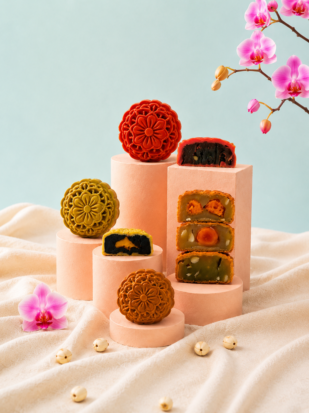 Hotel Indigo Singapore Katong, Mid Autumn Treasures 2026 Mooncakes Flavours